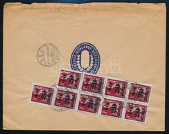 1945 (4. Díjszabás) Ajánlott Távolsági Levél Kisegítő 9 X 20P/30f Bérmentesítéssel - Other & Unclassified