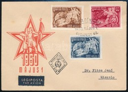 1950 Május 1. Légi FDC - Autres & Non Classés