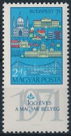 ** 1970 Budapest '71 Bélyeg 2+1Ft 'fehér Folt A Lépcsőn' Tévnyomattal - Autres & Non Classés