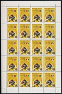 ** 1982 Rubik Kocka Teljes ív (5.000) - Autres & Non Classés