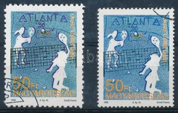 O 1996 Olimpia Atlanta 50Ft A Posta Kárára Készült Hamisítvány + Támpéldány / Mi 4377 Forgery + Original For Comparison - Other & Unclassified
