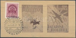 O 1941/8 Balatoni Sporthét Emlékív (8.000) - Autres & Non Classés