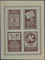 ** 1945/ 1d III. Bélyeggyűjtési Propaganda Kiállítás Emlékív (4.000) - Altri & Non Classificati