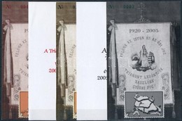 ** 2005 Trianon 85. évforduló 5 Db Klf Emlékív, Közte 2 Db Ajándék - Autres & Non Classés