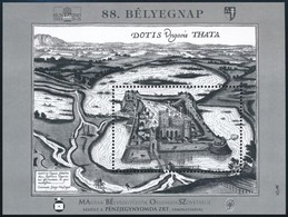 ** 2015 88. Bélyegnap Emlékív Feketenyomat 'A Szakosztályok Támogatásáért' - Other & Unclassified