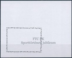 ** 2017 Sporttörténeti évforduló Emlékív Felülnyomással, Hátoldalán 'FTC BK Sporttörténeti Jubileum' Felirattal - Autres & Non Classés