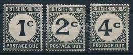 * Brit Honduras 1923 Portó Sor Mi 1-3 X - Altri & Non Classificati