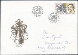 1996 Véra Mensziková, Az Első Női Sakkvilágbajnok Születésének 90. évfordulója Mi 102 FDC-n - Andere & Zonder Classificatie