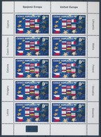 ** 2004 Belépés Az Európai Unióba Kisív Mi 394 - Autres & Non Classés