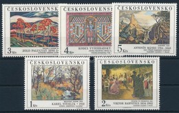 ** 1984 Festmény Sor Mi 2789-2793 - Andere & Zonder Classificatie