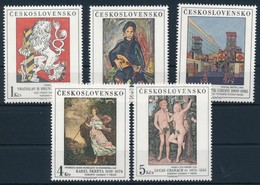 ** 1986 Festmény Sor Mi 2889-2893 - Andere & Zonder Classificatie