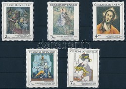 ** 1991 Nemzeti Galéria (XXIV) Sor Mi 3102-3106 - Andere & Zonder Classificatie