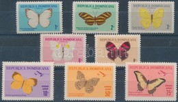 * 1966 Lepkék Sor Mi 868-875 - Altri & Non Classificati