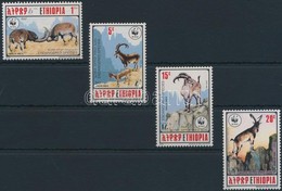 ** 1990 WWF: Kecske Sor Mi 1385-1388 - Altri & Non Classificati