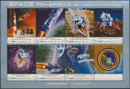 ** 1970 Apollo 12 (I.) Kisív Mi 1129 -1135 - Altri & Non Classificati