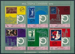 ** 1970 Filatéliai Kiállítás 'Philympia London' Kisív Mi 1209-1214 - Other & Unclassified