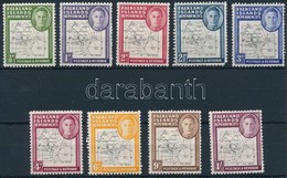 ** 1946/1949 Forgalmi Sor Mi 1-9 II ( 2 1/2 érték Sarokhibás / Missing Corner) - Andere & Zonder Classificatie