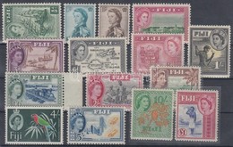 ** 1954/1956 Forgalmi Sor Mi 124-138 + 151 (128 Hiányzik / Missing) - Otros & Sin Clasificación