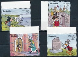 ** 1990 Bélyegkiállítás Sor 4 ívszéli értéke Mi 1052-1054 + 1057 - Andere & Zonder Classificatie