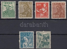 ** 1948 6 Klf Forgalmi érték Mi 413, 415, 417-420 - Andere & Zonder Classificatie