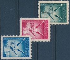 ** 1947 Balkáni Sportjátékok Sor Mi 524-526 - Altri & Non Classificati