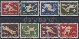 ** 1956 Nyári Olimpia, Melbourne Sor Mi 804-811 - Other & Unclassified