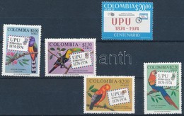 ** 1974 100 éves Az UPU Bélyeg + Sor Mi 1271 + 1275-1278 - Autres & Non Classés