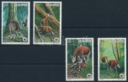 ** 1984 WWF: Okapi Sor Mi 875-878 - Other & Unclassified