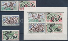 ** 1964 Olimpia Sor Mi 59-62 + Blokk Mi 2 - Other & Unclassified