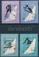 ** 1961 Téli Olimpia Sor Mi 1221-1224 - Altri & Non Classificati