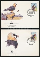 1986 WWF: Saskeselyű Sor 4 Db FDC - N Mi 556-559 - Andere & Zonder Classificatie