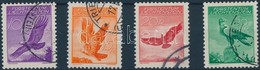 O 1934 Légiposta Sor 30Rp Nélkül Mi 143-145, 147 - Andere & Zonder Classificatie