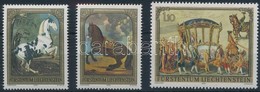 ** 1978 Festmények, Lovak Sor Mi 717-719 - Other & Unclassified