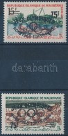 ** Ki Nem Adott  Bélyeg 1962 Nyári Olimpia Felülnyomott Sor Mi I/II. +II/I. - Andere & Zonder Classificatie