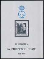 ** 1982 Gracia Patricia Hercegnő Halála Blokk Mi 22 - Andere & Zonder Classificatie