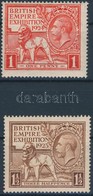 * 1925 A Brit Birodalom Kiállításának újbóli Megnyitása Wembleyben Sor Mi 168-169 - Andere & Zonder Classificatie