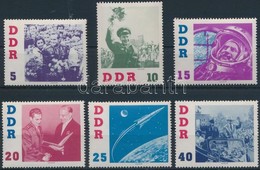 ** 1961 German Titow, Szovjet űrhajós Sor Mi 863-868 - Altri & Non Classificati