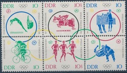 ** 1964 Nyári Olimpia Hatostömb Mi 1039-1044 - Other & Unclassified