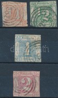 O 1859 Mi 13-16 (Mi EUR 190,-) (vegyes Minőség / Mixed Quality) - Other & Unclassified