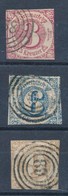 O 1862 Mi 32-34 (Mi EUR 70,-) - Other & Unclassified