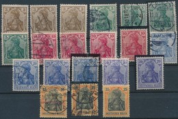 ** O 1915 Mi 84-93 II Komplett Sor + Változatok (min Mi EUR 1.000,-) - Andere & Zonder Classificatie