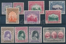 ** Bahawalpur 1948 Forgalmi Bélyegek / Definitive Stamps Mi 2-3, 8-15 - Altri & Non Classificati