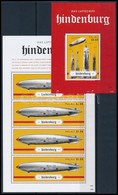 ** 2012 A Hindenburg Léghajó Katasztrófájának 75. évfordulója Kisív Mi 3257 + Blokk Mi 274 - Altri & Non Classificati