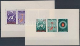 ** 1960 ENSZ Blokksor Mi 3-4 - Other & Unclassified