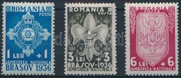 * 1936 Cserkész Sor Mi 516-518 - Altri & Non Classificati