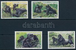 ** 1985 WWF: Hegyi Gorilla Sor Mi 1292-1295 - Autres & Non Classés