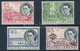 ** 1955 I. Baldwin Király Látogatása Sor Mi 426-428 - Altri & Non Classificati