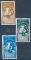 ** 1955 100 éves A Távírás Sor Mi 1065-1067 - Autres & Non Classés