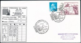 1995 Alkalmi Bélyegzés és Boríték A Sakkjátszma írásáról - Other & Unclassified