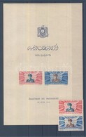 ** 1949 Elnökválasztás Mi 584-585 + Blokk Mi 28 (pici Betapadás / Gum Disturbance) - Andere & Zonder Classificatie